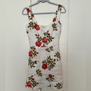 NWOT reformation 100% linen dress